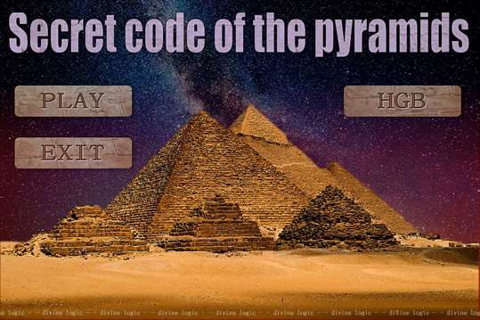 Secret code of the pyramids screenshot 1
