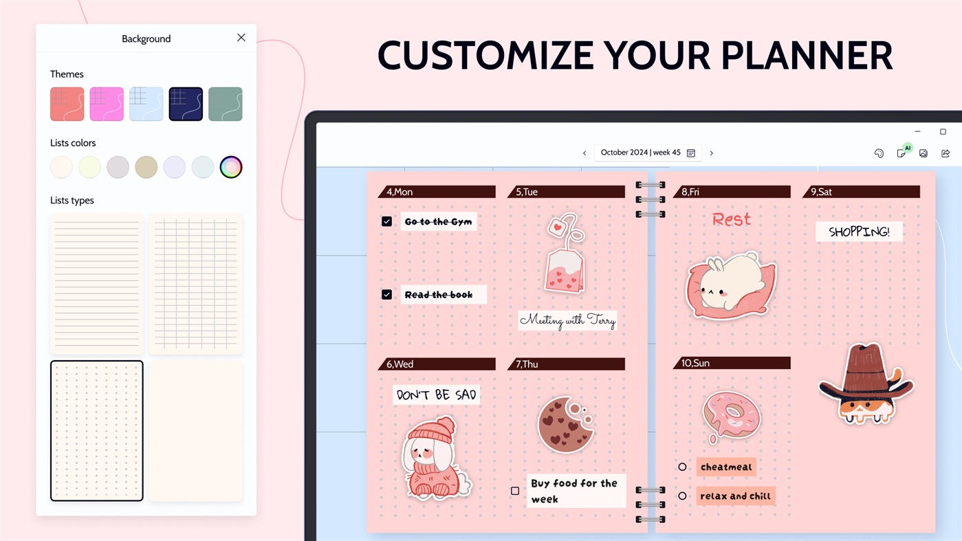 #2. Weekly Timetable: Task & Routine Planner (Windows) โดย: LLC "CREATIVE WORKSHOP"