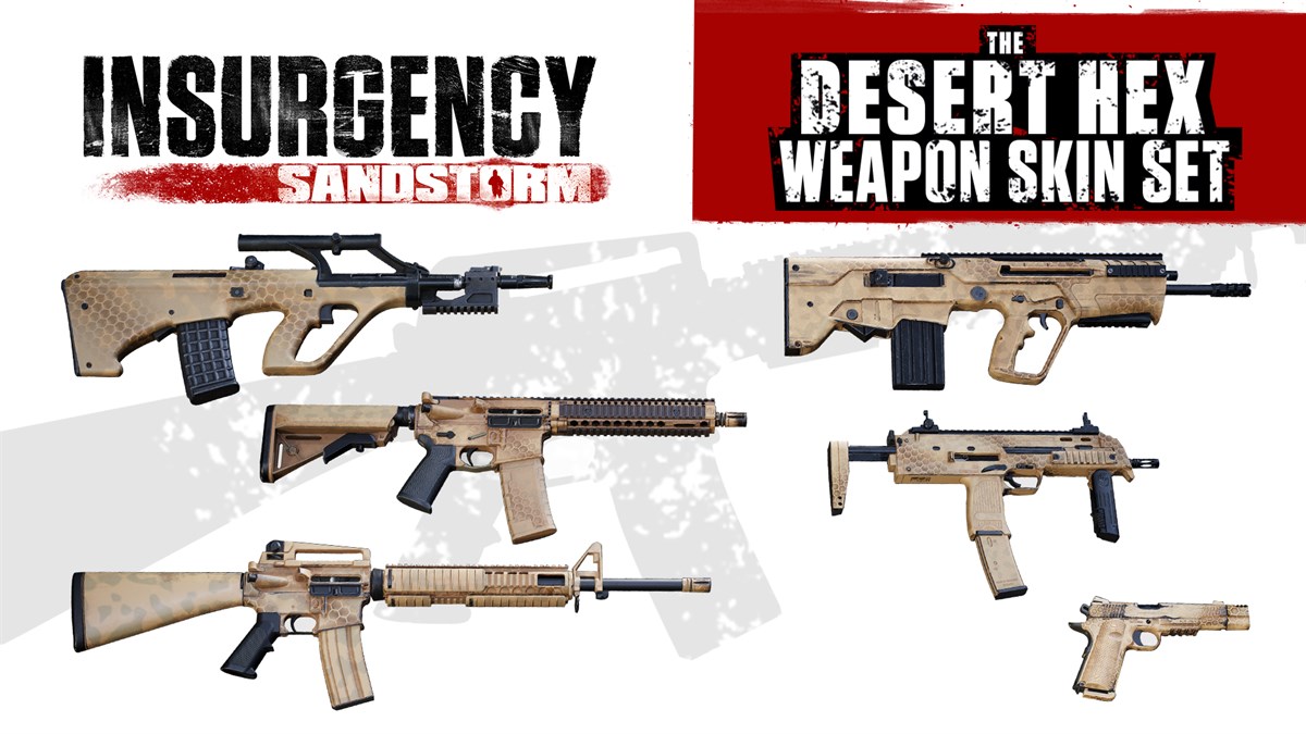 Insurgency: Sandstorm - Desert Hex Weapon Skin Set