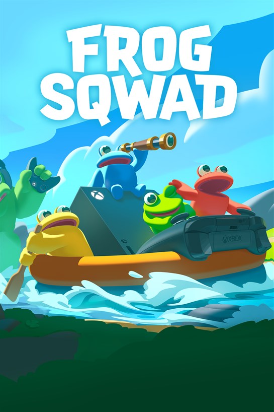 Foto en caja de Edición deluxe de Frog Sqwad