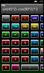 Swipy Calculator screenshot 1