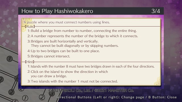 Puzzle by Nikoli W Hashiwokakero screenshot 4