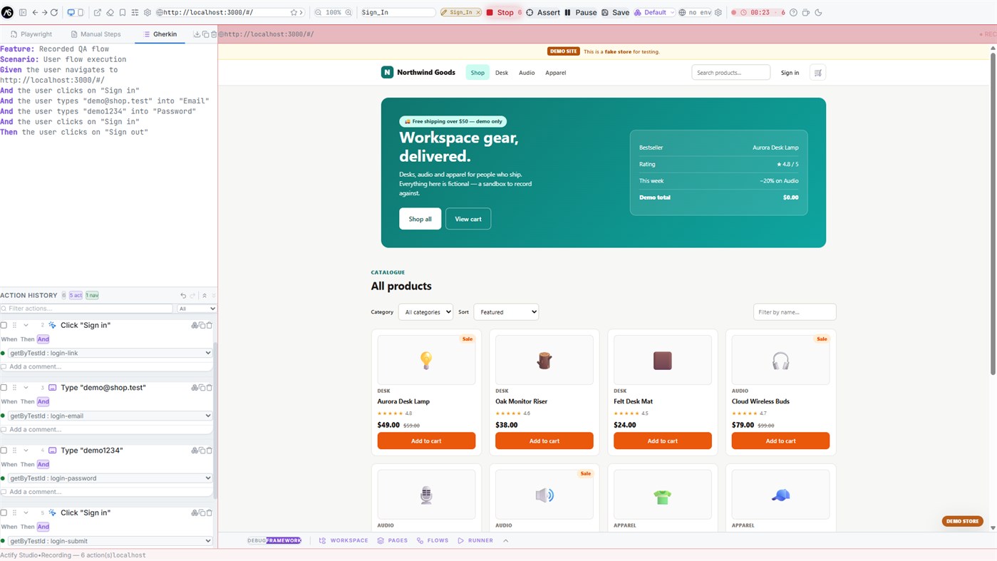 #2. Actify Studio (Windows) De: Vincenzo Lentini