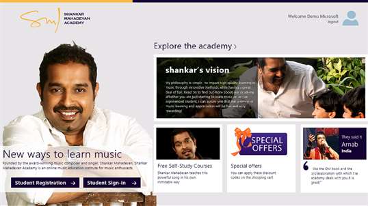 Shankar Mahadevan Academy screenshot 1