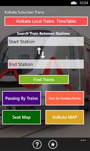 Kolkata Suburban Trains screenshot 1