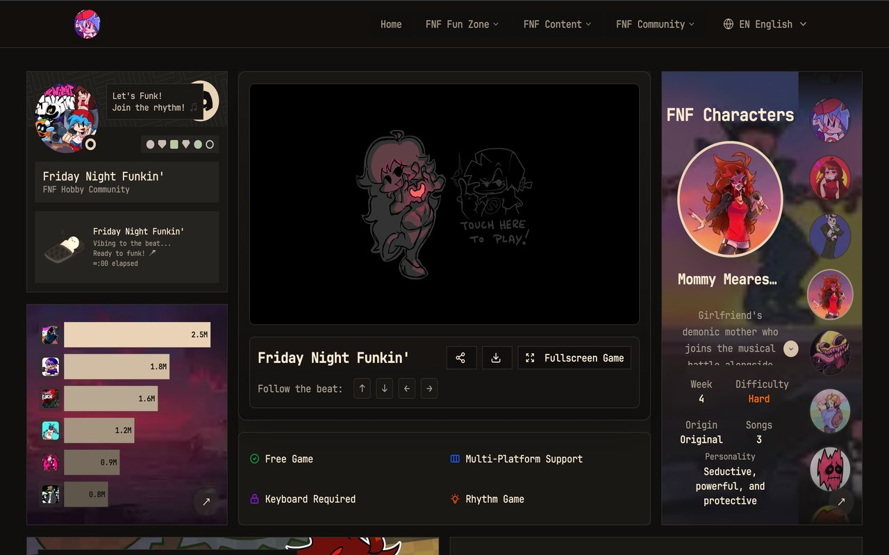Friday Night Funkin' - Rhythm Game Portal