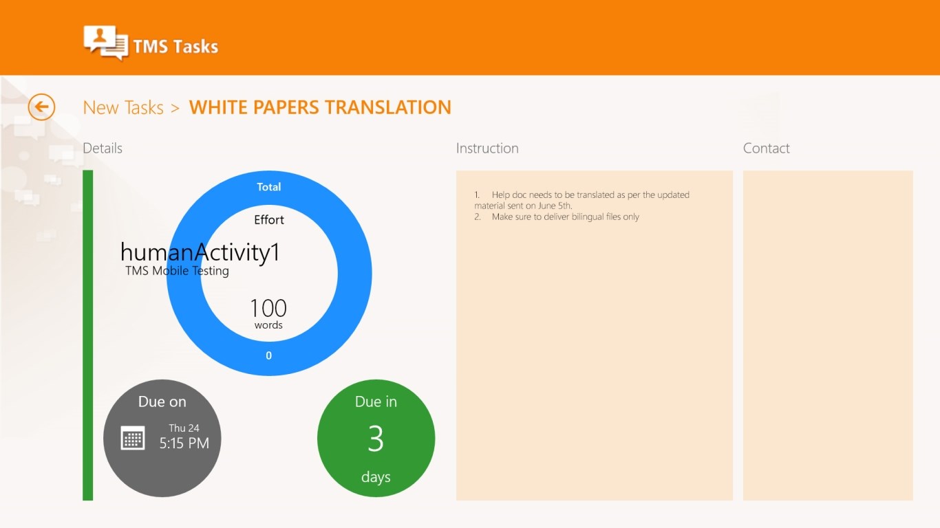 Microsoft tasks. TMS что это такое перевод. White task 4.