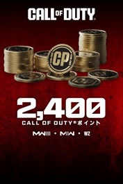 2,400 Modern Warfare® IIIまたはCall of Duty®: Warzone™ポイント