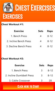 Chest Exercises for Men screenshot 1