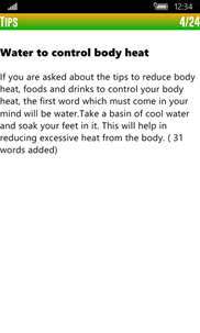 Tips to reduce body heat screenshot 5