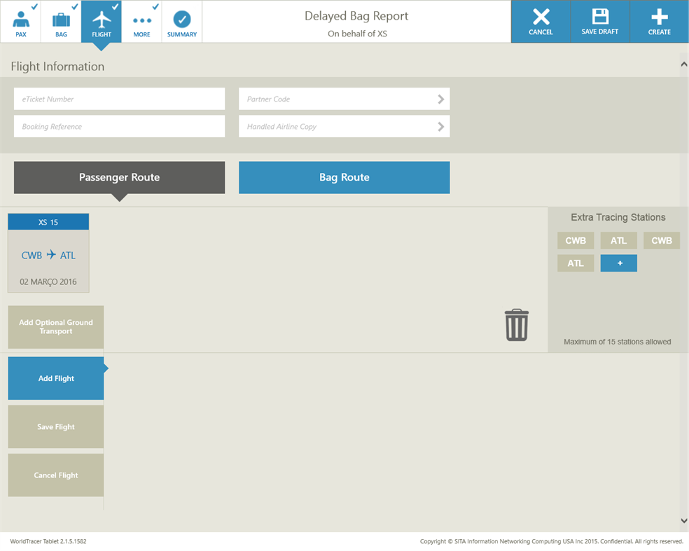 #7. SITA WorldTracer Tablet (Windows) Ved: Cinq Technologies