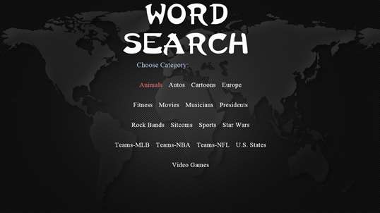 WordSearch ** screenshot 2