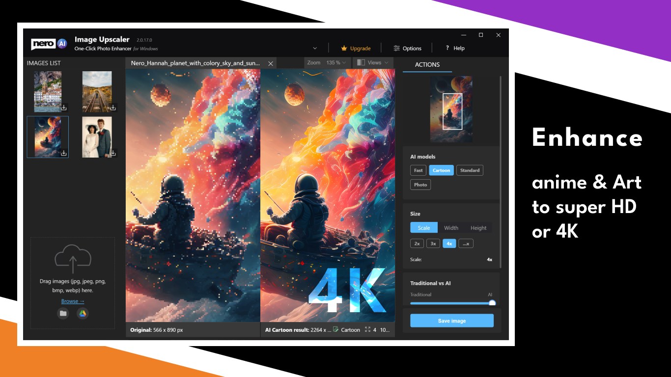 AI Image Upscaler - NeroAI — Приложения Майкрософт