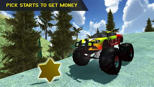 Monster Truck Racing: Mountain Destruction screenshot 2
