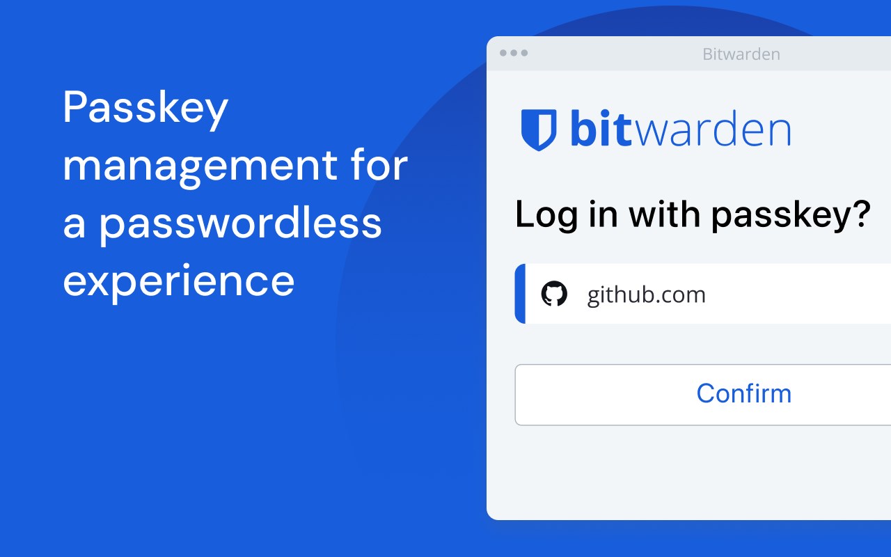 Bitwarden - Free Password Manager