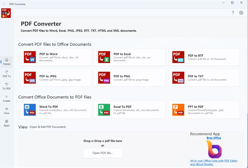 PDF+ Converter screenshot