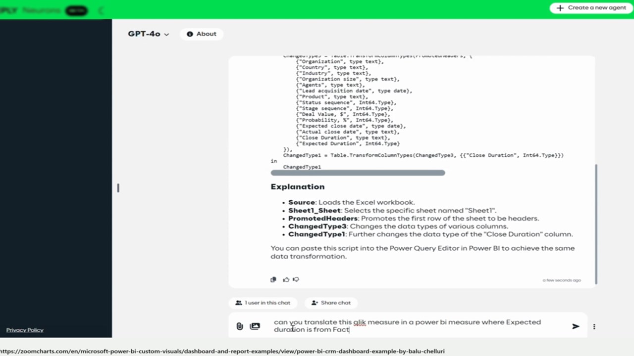 Snapshot 1 of Qlik to Power BI Migration: 12-WK project