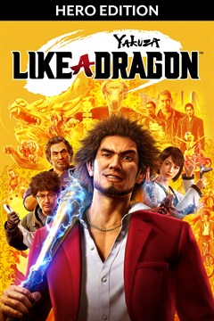 Cover poster for Yakuza: Like a Dragon Hero Edition