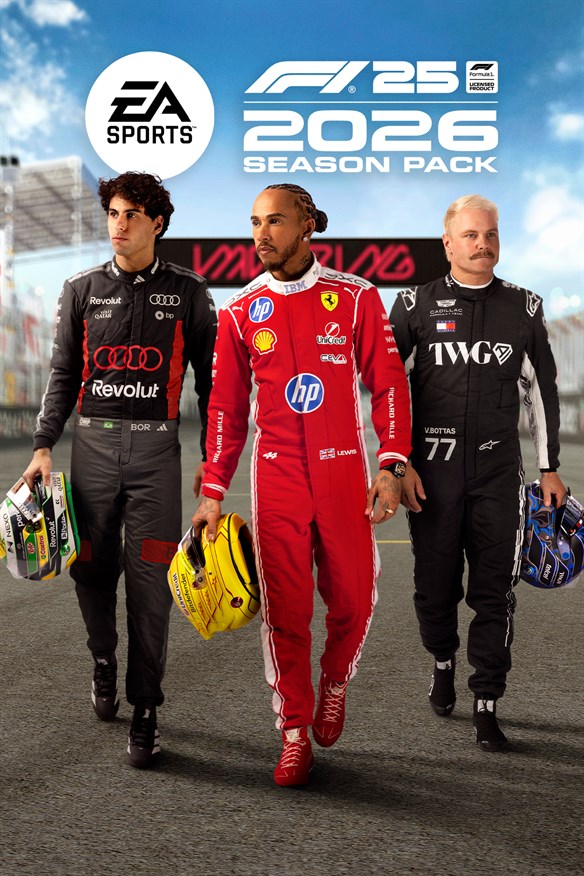 F1 25: 2026 Season Pack Xbox Series X|S and Xbox One cover art