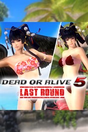 DOA5LR Blumen-Kostüm - Nyotengu