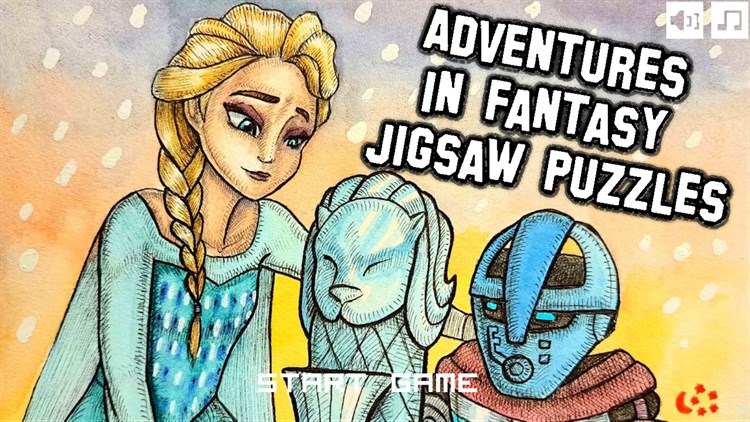 Adventures in Fantasy Jigsaw Puzzles - PC - (Windows)