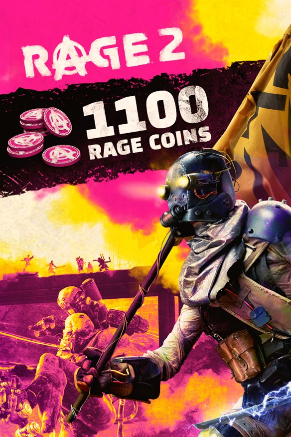 RAGE 2: 1100 RAGE Coins (PC) Xbox Series X|S and Xbox One cover art