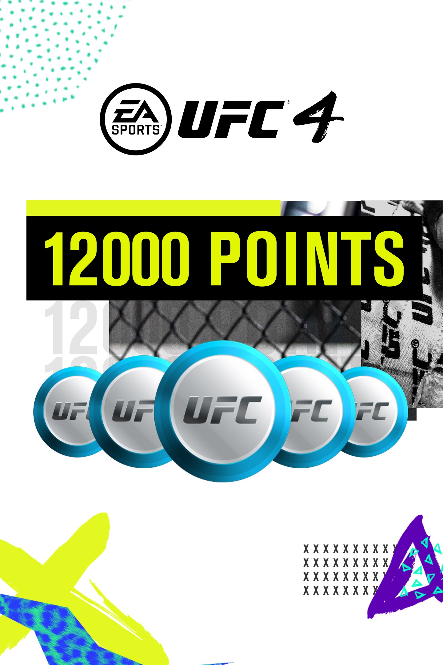 Купить ключ дешево UFC 4. 12000 ОЧКОВ UFC