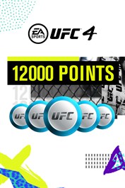 12000‎‎ -UFC® 4‎‎ من نقاط UFC