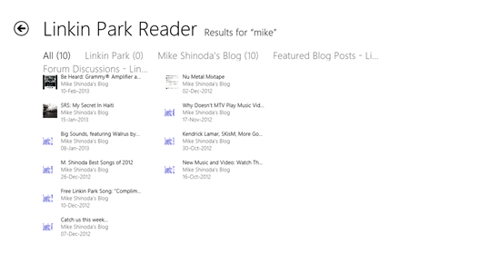 Linkin Park Reader screenshot 5