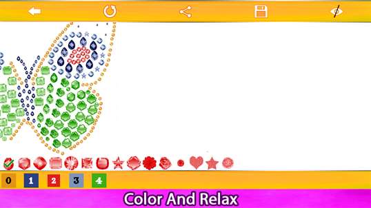 Jewel art : Color By Number screenshot 4