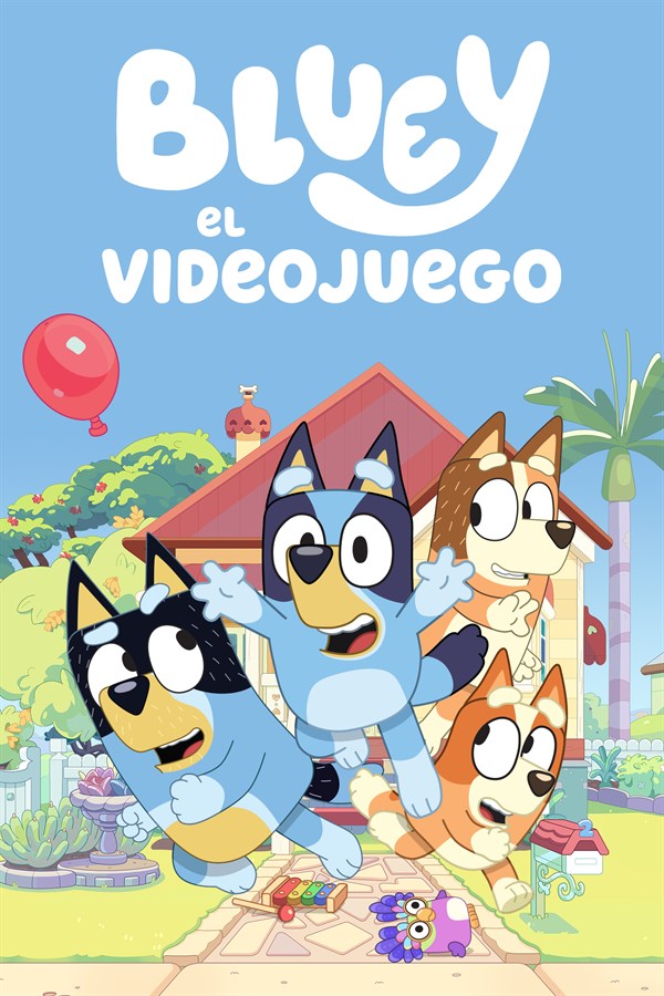 Portada de Bluey: El Videojuego