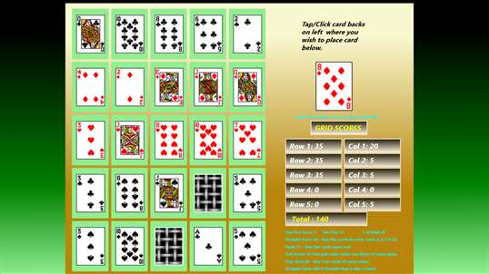 Poker Squares screenshot 1