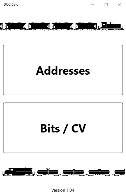 DCC Calc screenshot