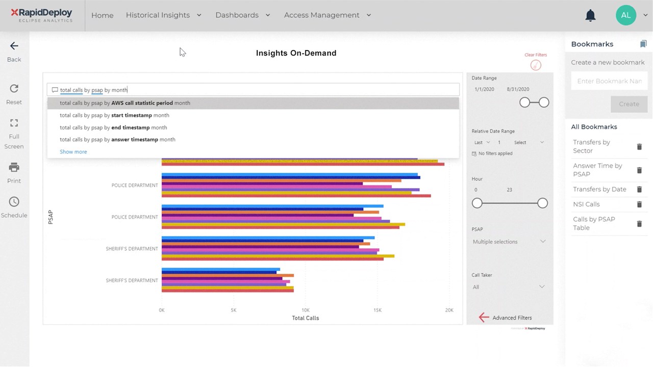 Snapshot 1 of Eclipse Analytics