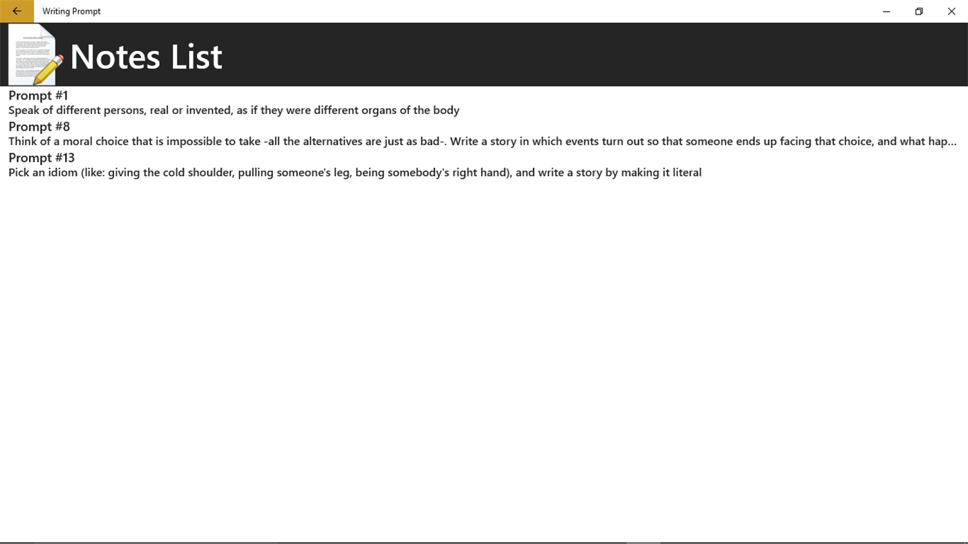 #3. Writing Prompt (Windows) 由: McKisic Designs LLC