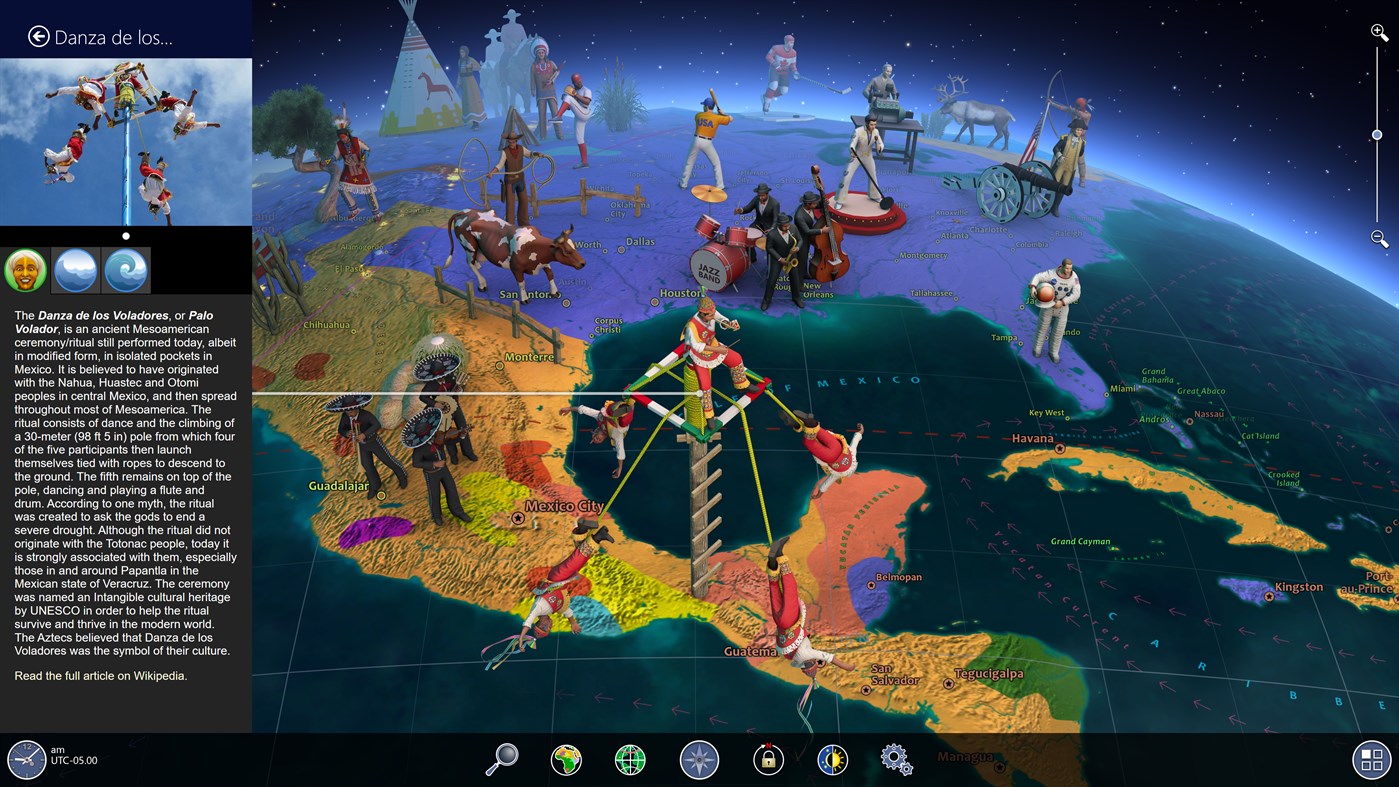 #5. Earth 3D - World Atlas (Windows) 来自: 3Planesoft