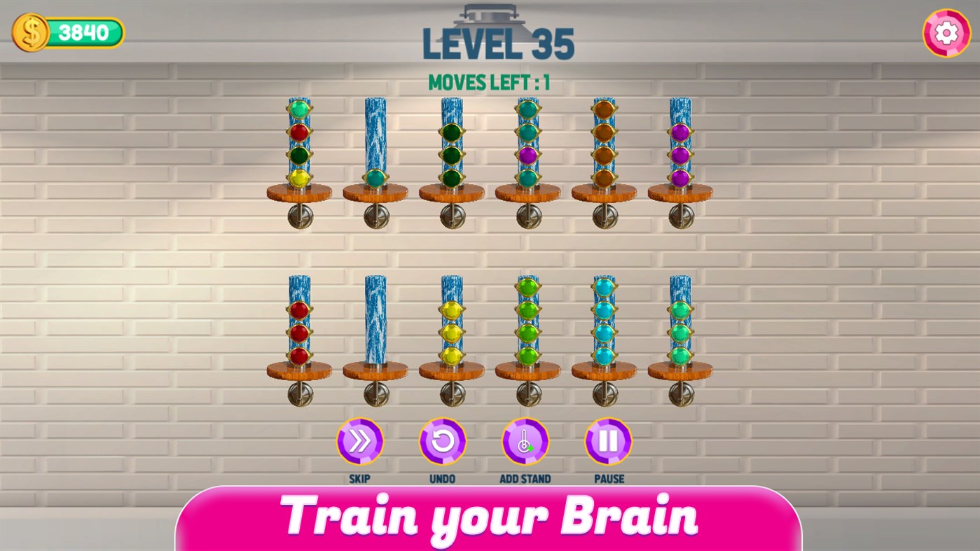 #4. Ring Sort Color Puzzle Game (Windows) 由: Margala Games