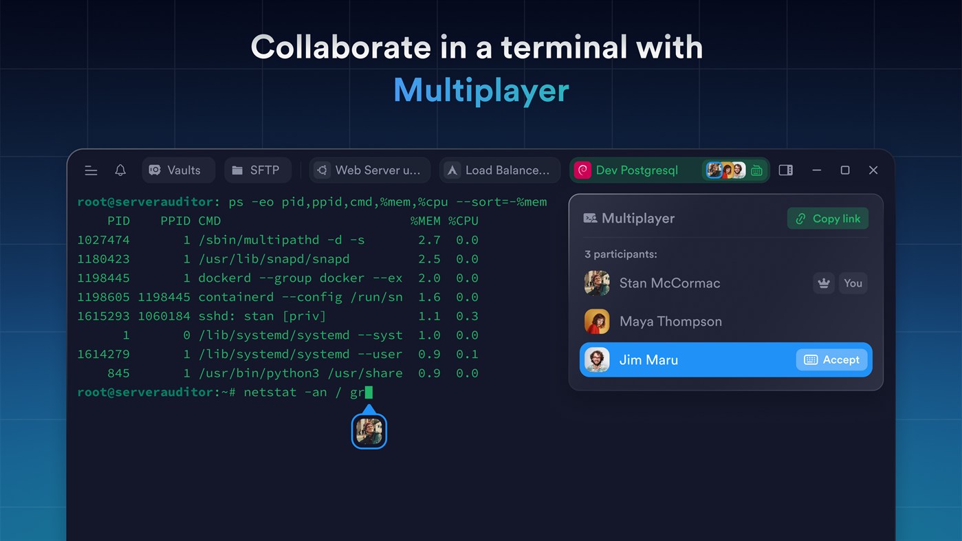 #5. Termius - Modern SSH Client (Windows) By: Termius Corporation