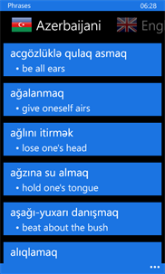 Azerbaijani - English screenshot 6
