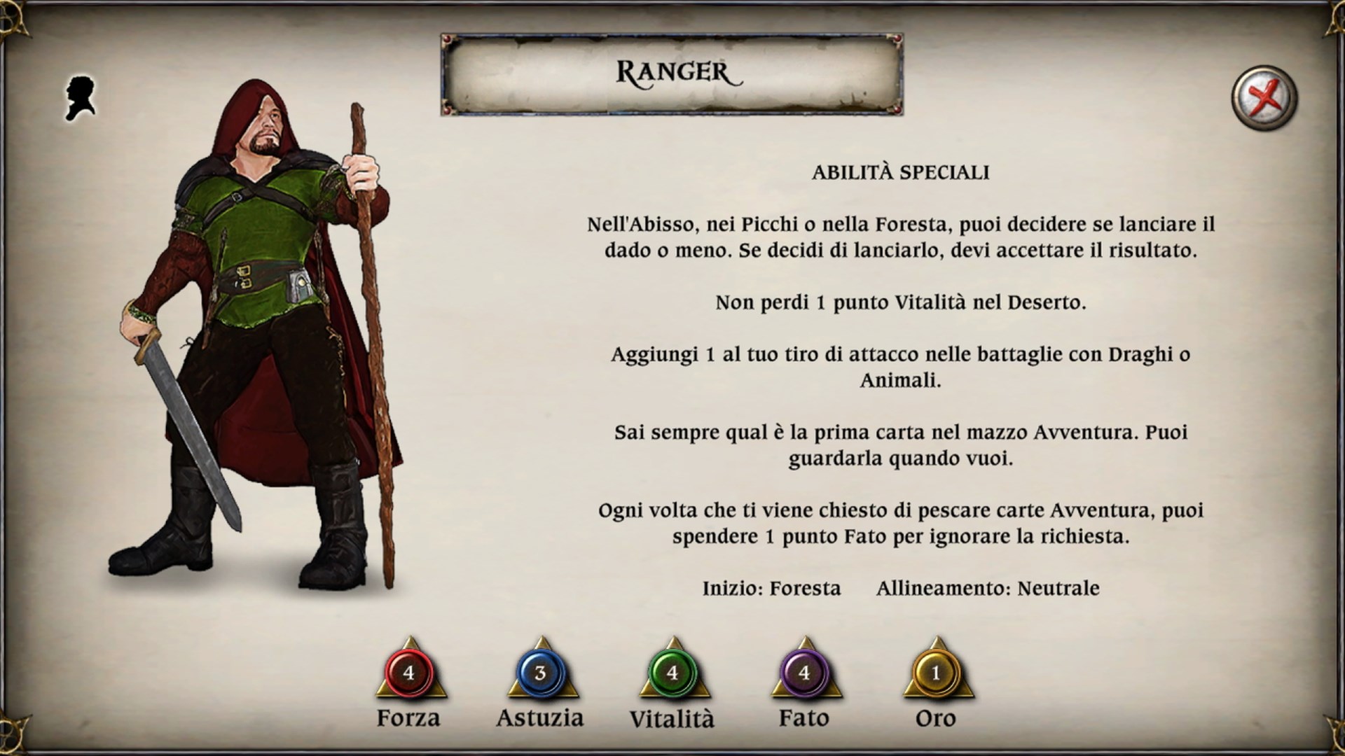 Talisman: Digital Edition - The Ranger Character Pack | Xbox | Chiave | Privato