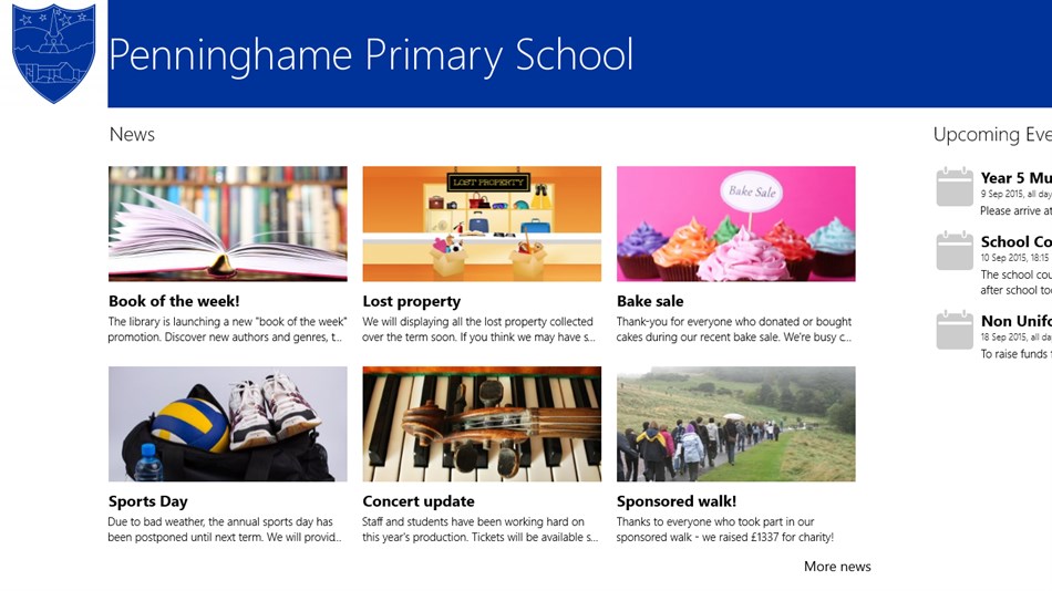 Penninghame Primary School (Windows) By: More IT Ltd