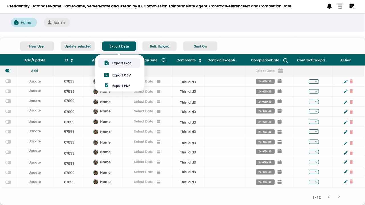 Snapshot 5 of Magic Grid PBI Enterprise Solution