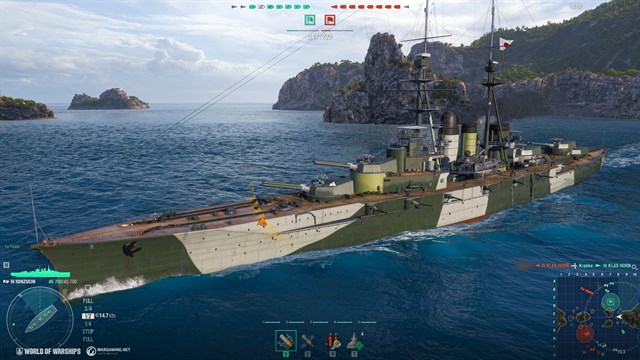 World of Warships — Starter Pack: Ishizuchi screenshot 2