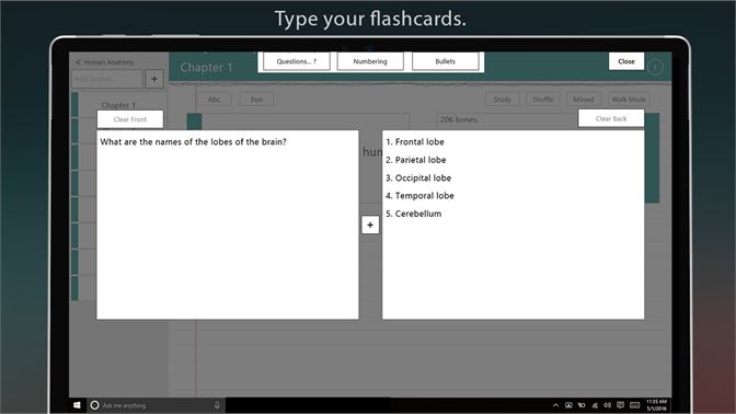 flash card program windows