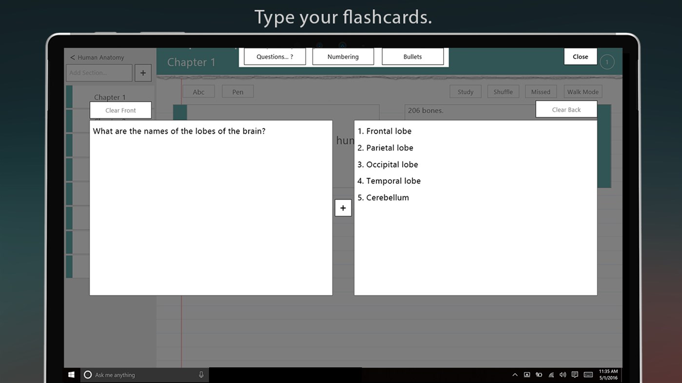 #3. My FlashCards (Windows) Door: ProjectDNA