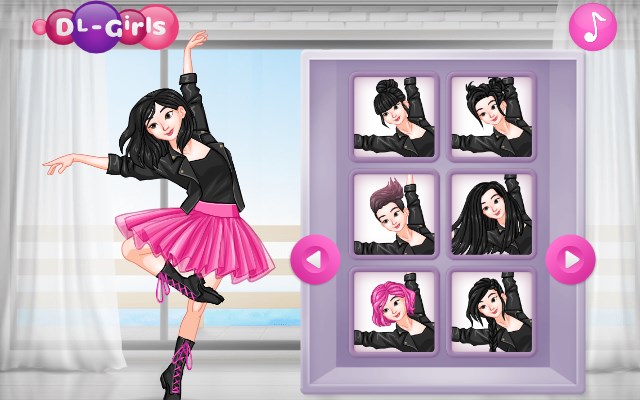 Princesses Rock Ballerinas Game