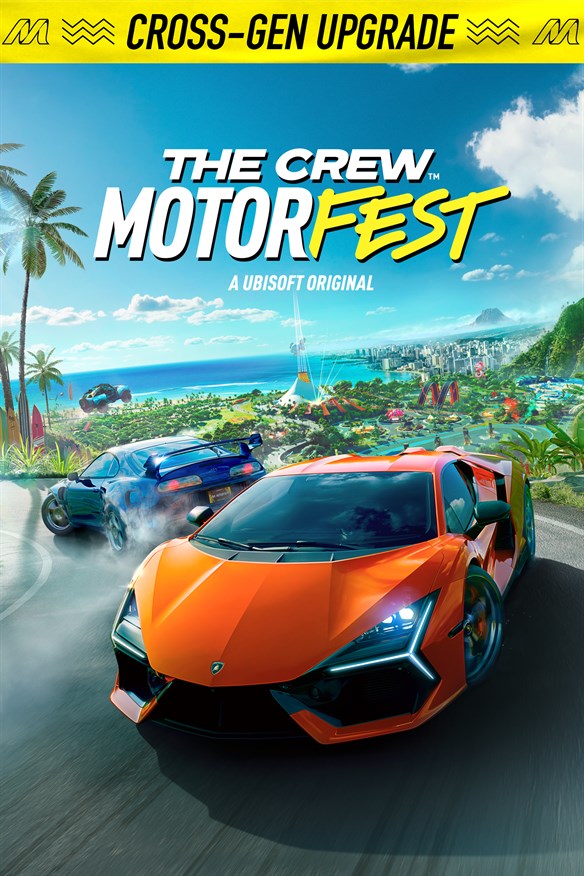 The Crew Motorfest Xbox Series X|S Upgrade Pack Xbox Series X|S and Xbox One cover art