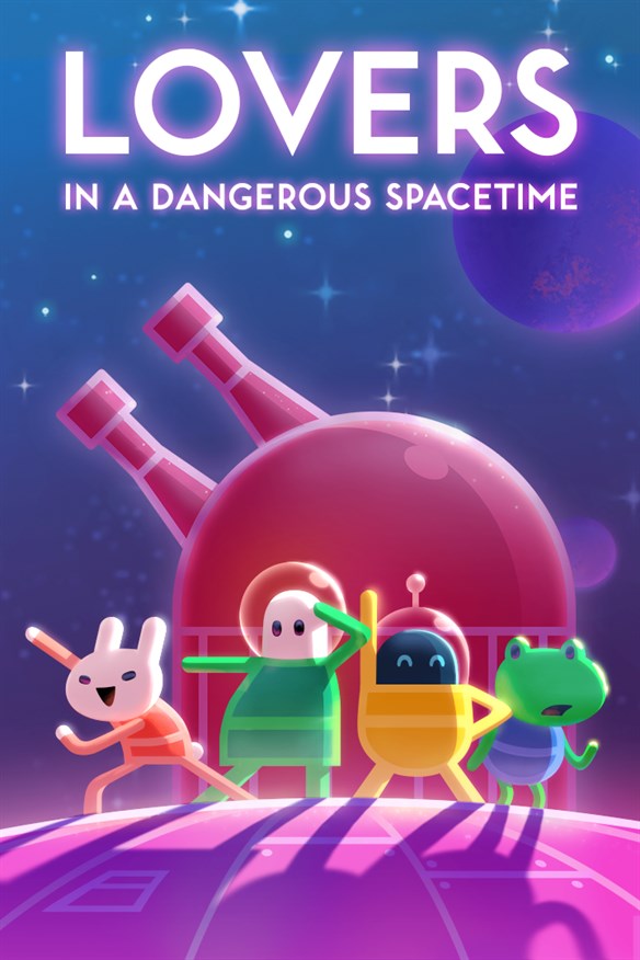 Lovers in a Dangerous Spacetime Xbox Series X|S and Xbox One cover art