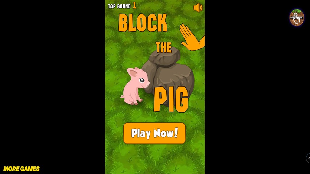 Block the Pig - Play it now at Coolmath Games