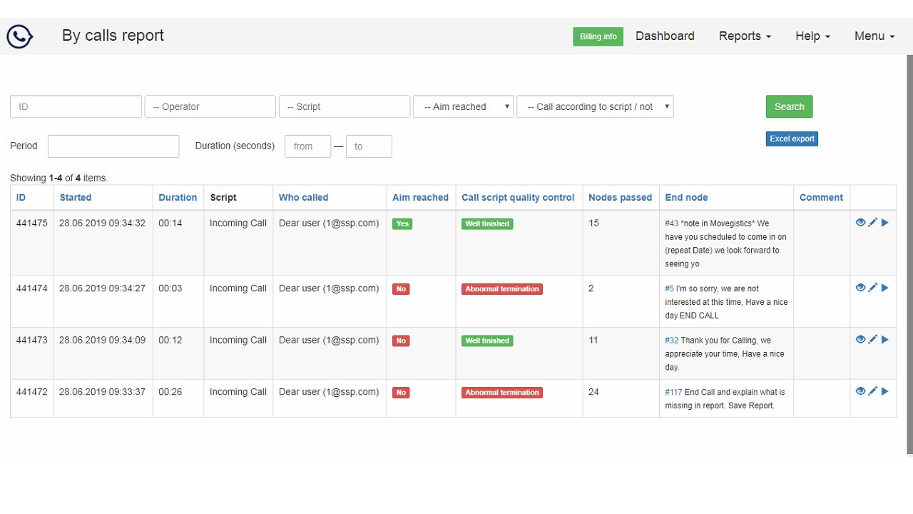 Snapshot 5 of SalesScript Prompter
